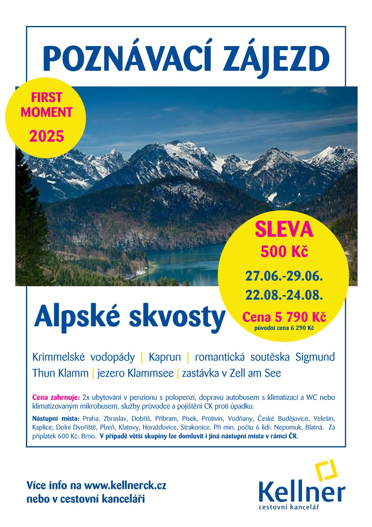 1. Leták Alpské skvosty 2025